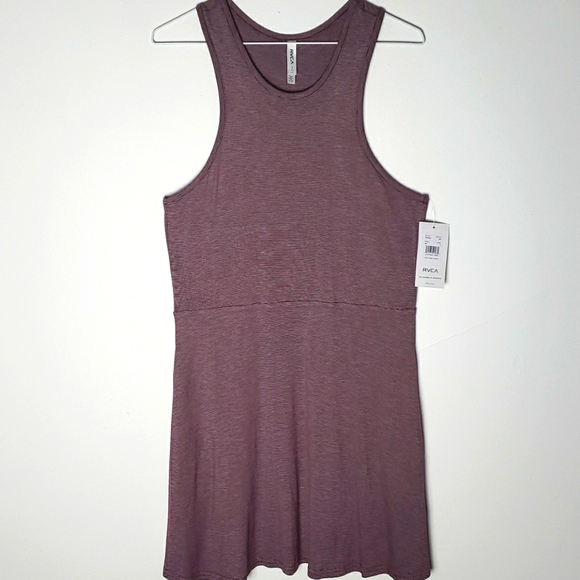 RVCA Iris Tank Dress - Magenta Fade - Picture 3 of 4